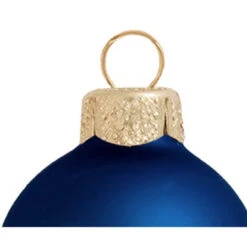 40ct Midnight Blue Matte Glass Christmas Ball Ornaments 1.5" (40mm) 7 40ct Midnight Blue Matte Glass Christmas Ball Ornaments 1.5" (40mm) -Christmas Decoration Store dwhi 28661 03 20889.1667773400