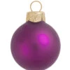 12ct Purple Matte Glass Christmas Ball Ornaments 2.75" (70mm) 2 12ct Purple Matte Glass Christmas Ball Ornaments 2.75" (70mm) -Christmas Decoration Store dwhi 28683 29890.1667685155