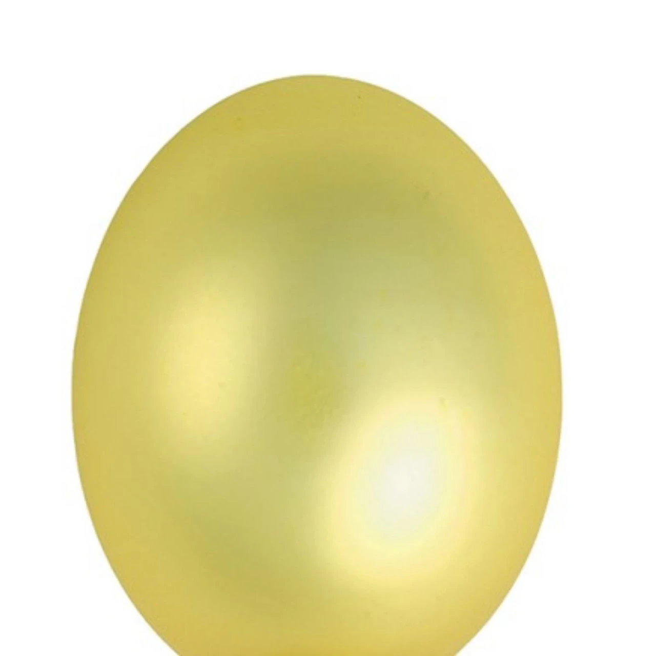 12ct Soft Yellow Glass Matte Finish Christmas Ball Ornaments 2.75" (70mm) 4 12ct Soft Yellow Glass Matte Finish Christmas Ball Ornaments 2.75" (70mm) - Image 2
