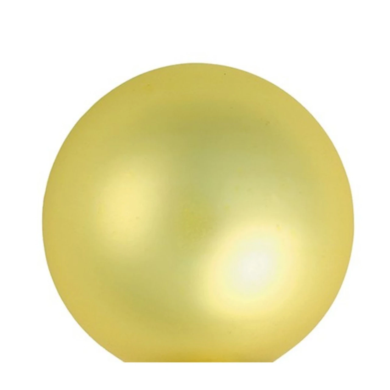 4ct Soft Yellow And Gold Matte Glass Christmas Ball Ornaments 4.75" (120mm) 4 4ct Soft Yellow And Gold Matte Glass Christmas Ball Ornaments 4.75" (120mm) - Image 2