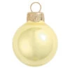Pearl Soft Yellow Glass Ball Christmas Ornament 7" (180mm) 2 Pearl Soft Yellow Glass Ball Christmas Ornament 7" (180mm) -Christmas Decoration Store dwhi 28718 1 56197.1667684754