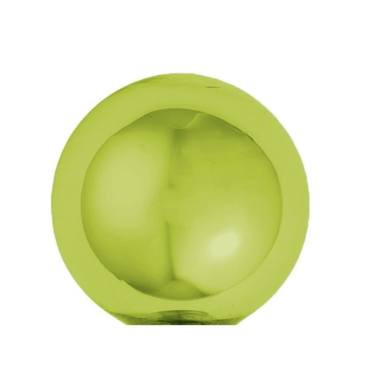 4ct Yellow Glass Shiny Christmas Ball Ornaments 4.75" (120mm) 4 4ct Yellow Glass Shiny Christmas Ball Ornaments 4.75" (120mm) - Image 2