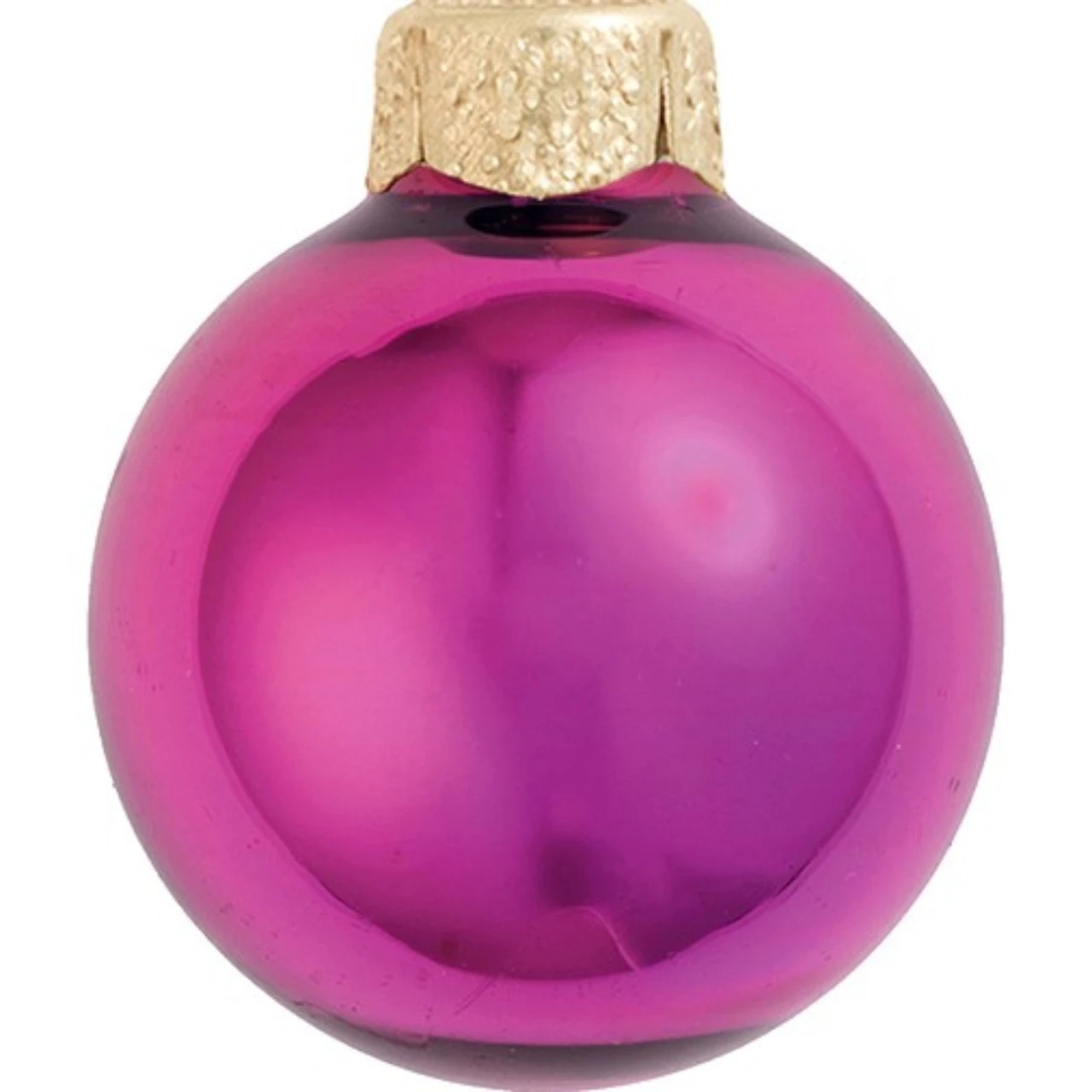 6ct Soft Rose Pink Shiny Glass Ball Christmas Ornaments 4" (100mm) 4 6ct Soft Rose Pink Shiny Glass Ball Christmas Ornaments 4" (100mm) - Image 2