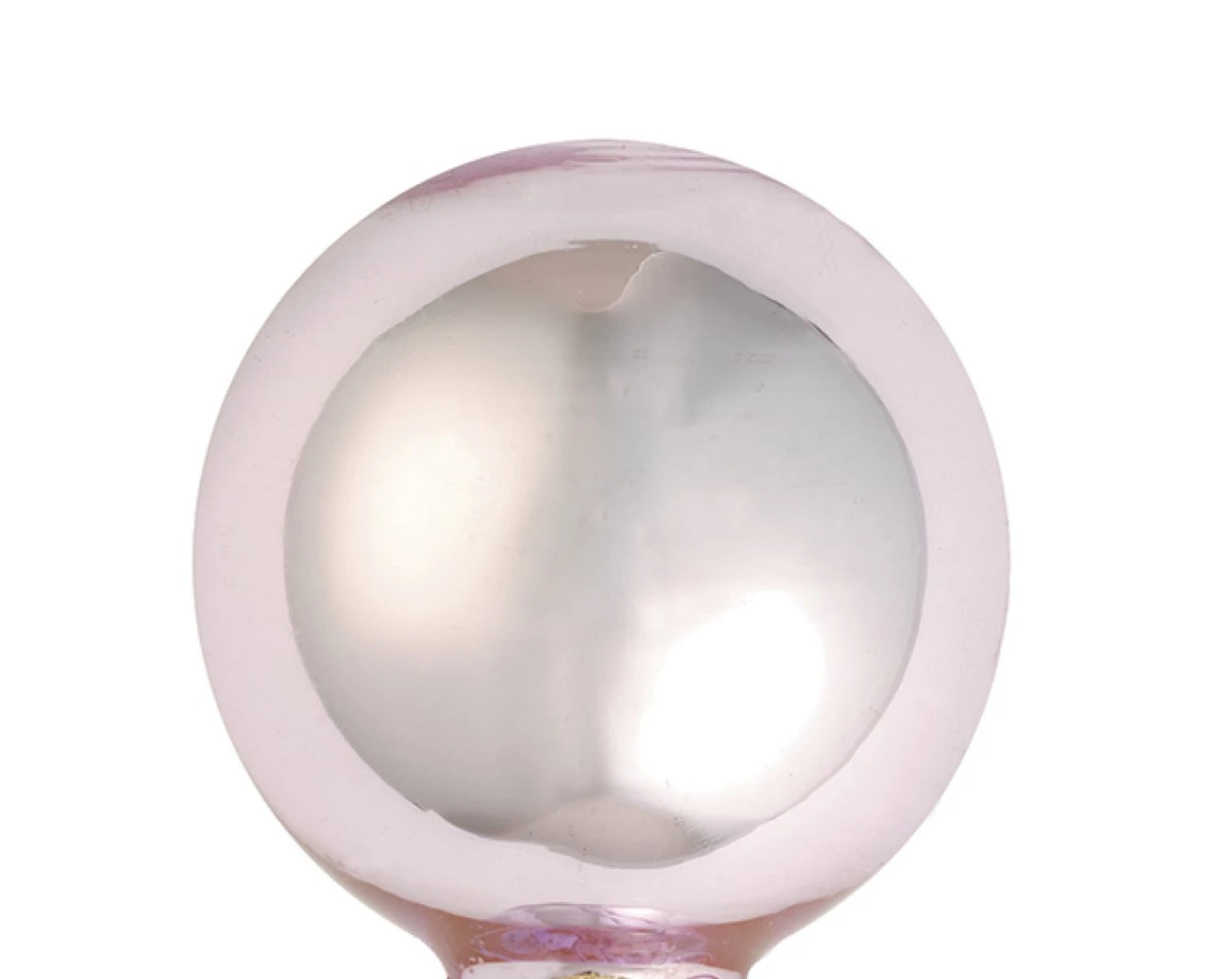 28ct Shiny Baby Pink Glass Ball Christmas Ornaments 2" (50mm) 4 28ct Shiny Baby Pink Glass Ball Christmas Ornaments 2" (50mm) - Image 2