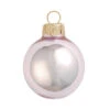 Shiny Baby Pink Glass Ball Christmas Ornament 7" (180mm)