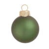Matte Shale Green Glass Ball Christmas Ornament 7" (180mm) 2 Matte Shale Green Glass Ball Christmas Ornament 7" (180mm) -Christmas Decoration Store dwhi 28828 1 80464.1667684764