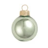 Shiny Shale Green Glass Ball Christmas Ornament 7" (180mm)