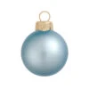 6ct Matte Sky Blue Glass Ball Christmas Ornaments 4" (100mm) -Christmas Decoration Store dwhi 28855 1 13627.1667663469