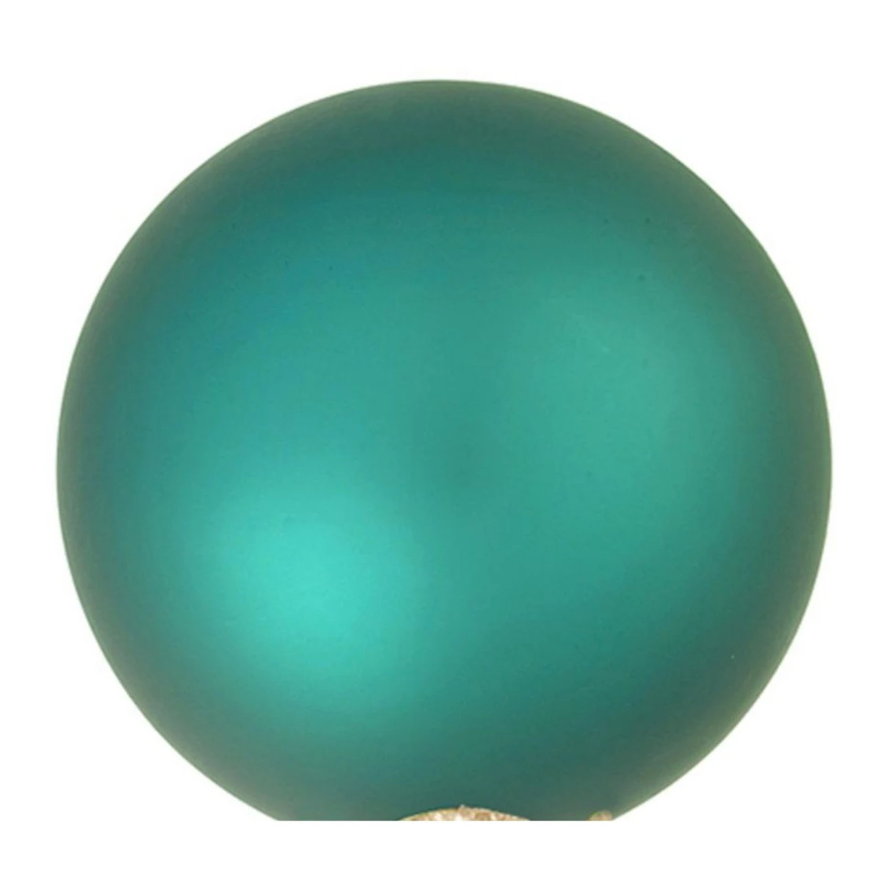 40ct Turquoise Green Glass Matte Christmas Ball Ornaments 1.25" (30mm) 4 40ct Turquoise Green Glass Matte Christmas Ball Ornaments 1.25" (30mm) - Image 2