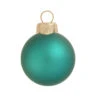 8ct Teal Green Matte Glass Christmas Ball Ornaments 3.25" (80mm) 2 8ct Teal Green Matte Glass Christmas Ball Ornaments 3.25" (80mm) -Christmas Decoration Store dwhi 28924 1 79146.1667654653
