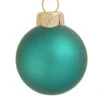 Matte Turquoise Blue Glass Ball Christmas Ornament 7" (180mm) 1 Matte Turquoise Blue Glass Ball Christmas Ornament 7" (180mm) -Christmas Decoration Store dwhi 28928 1 67007.1667684777
