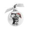 "Hug The People You Love" Marci Glass Christmas Ball Ornament 2.75" (70mm)