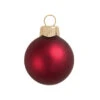 6ct Bordeaux Red And Gold Matte Glass Christmas Ball Ornaments 4" (100mm) -Christmas Decoration Store eqvt64lni0btvch0efntoahswz3oiyxj 02050.1667684652