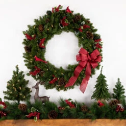 36" Pre-Lit Canadian Pine Artificial Christmas Wreath, Clear Lights 7 36" Pre-Lit Canadian Pine Artificial Christmas Wreath, Clear Lights -Christmas Decoration Store f7zd9evftys5jhfngabvqta4msqq1ju3 40138.1667659739