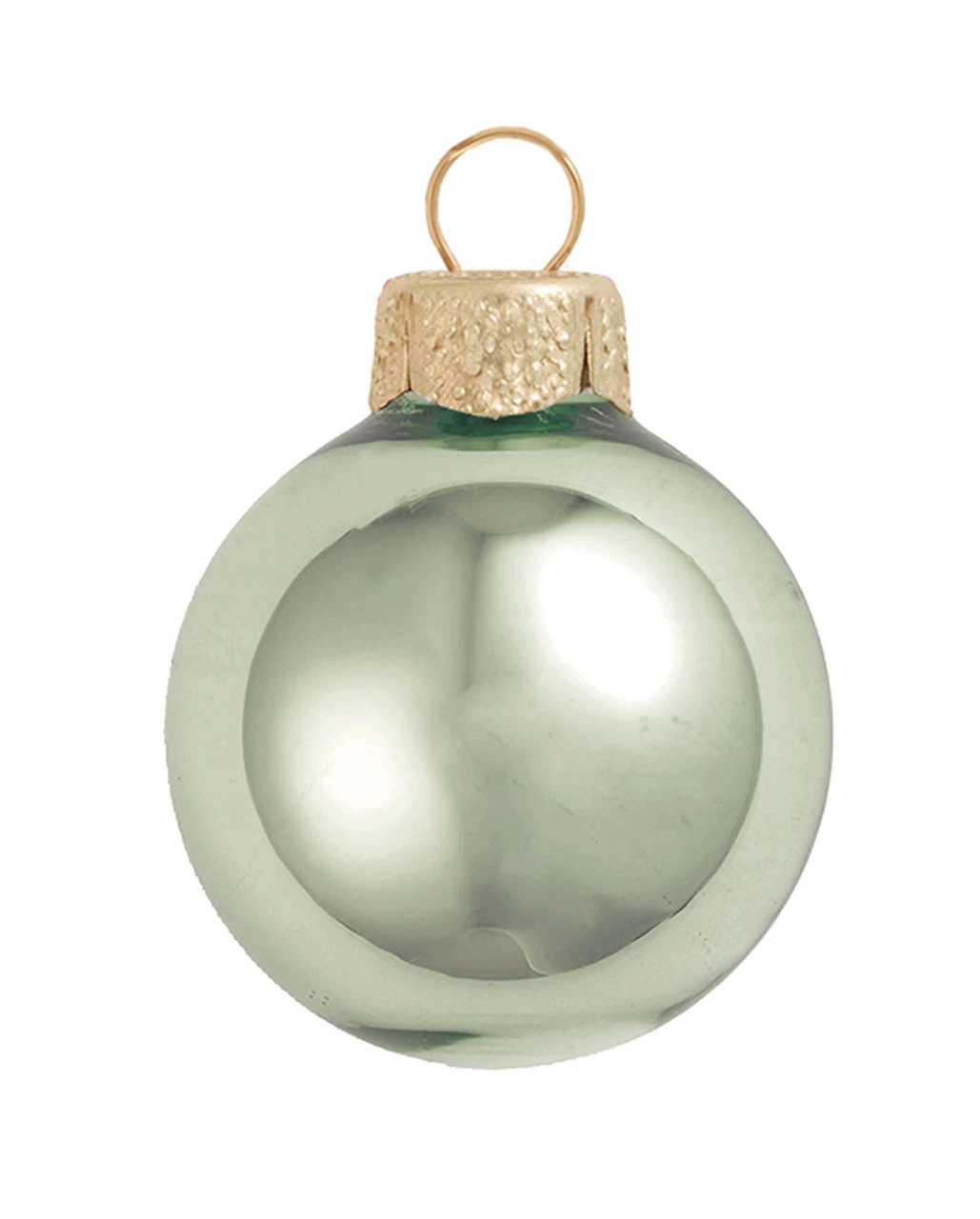 2ct Shale Green Shiny Glass Christmas Ball Ornaments 6" (150mm) 3 2ct Shale Green Shiny Glass Christmas Ball Ornaments 6" (150mm)