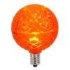 Club Pack Of 25 LED G50 Orange Replacement Christmas Light Bulbs - E12 Base 2 Club Pack Of 25 LED G50 Orange Replacement Christmas Light Bulbs - E12 Base -Christmas Decoration Store fpkolpnkcmphlx3aerl7ohng3suygbed 54939.1667662729