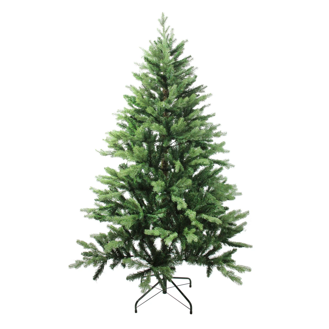 7' Mixed Eden Pine Artificial Christmas Tree - Unlit 4 7' Mixed Eden Pine Artificial Christmas Tree - Unlit - Image 2