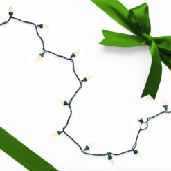 50 Count Warm White LED Faceted C9 Christmas Light Set, 20.25 Ft Green Wire 7 50 Count Warm White LED Faceted C9 Christmas Light Set, 20.25 Ft Green Wire -Christmas Decoration Store green20plug 06730.1667531671