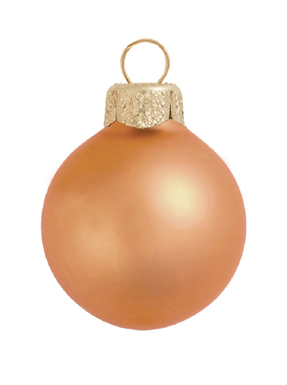40ct Burnt Orange Matte Glass Christmas Ball Ornaments 1.25" (30mm) 3 40ct Burnt Orange Matte Glass Christmas Ball Ornaments 1.25" (30mm)