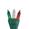 140ct Red, Green, Clear Everglow Chasing Mini Christmas Lights - 48ft, Green Wire 2 140ct Red, Green, Clear Everglow Chasing Mini Christmas Lights - 48ft, Green Wire -Christmas Decoration Store hofert202690 gr 35920.1667572560