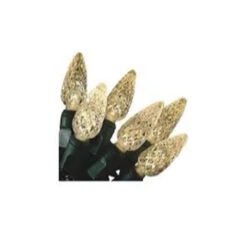 70 Warm White LED Faceted C6 Twinkling Christmas Lights - 23.5 Ft Green Wire 7 70 Warm White LED Faceted C6 Twinkling Christmas Lights - 23.5 Ft Green Wire -Christmas Decoration Store hofert202870 32t 03 34855.1667578370