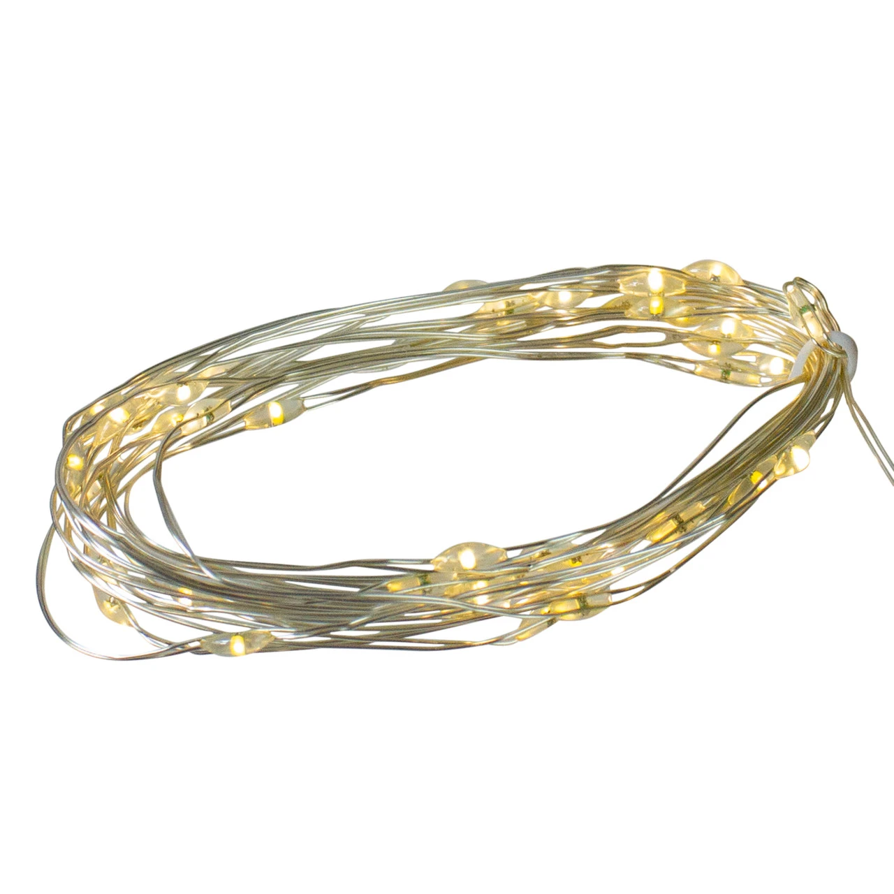 4' X 8' Warm White LED Multi-Function Curtain Christmas Lights - White Wire 4 4' X 8' Warm White LED Multi-Function Curtain Christmas Lights - White Wire - Image 2