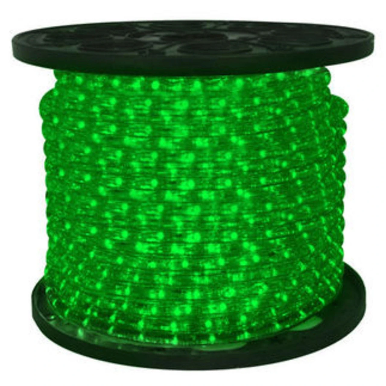Green Commercial Grade LED Christmas Rope Lights On A Spool - 150 Ft 6 Green Commercial Grade LED Christmas Rope Lights On A Spool - 150 Ft - Image 4
