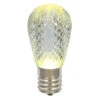 Club Pack Of 25 LED Warm Clear Replacement Christmas Light Bulbs - E26 Base