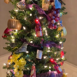 Set Of 10 Pink And Red Champagne Bottles Summer Lights 7 Set Of 10 Pink And Red Champagne Bottles Summer Lights -Christmas Decoration Store ksa ul4277 cxpic 51131.1678120038