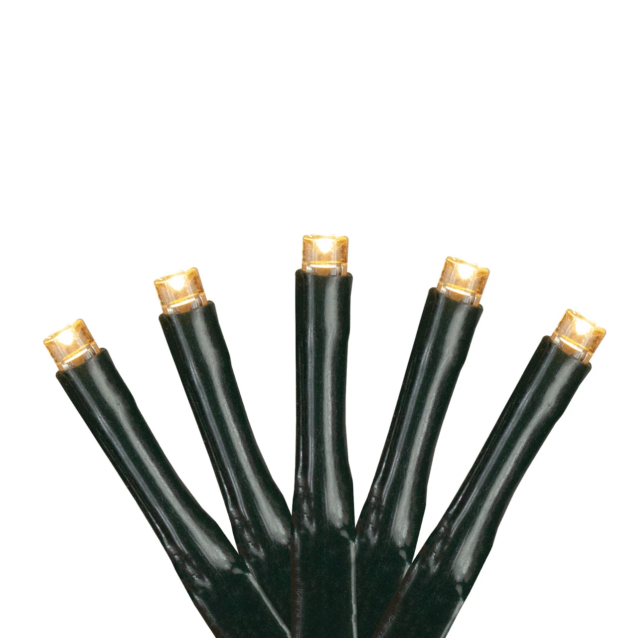 171 Warm White LED 8-Function Twinkle Christmas Lights - 17 Ft Green Wire 3 171 Warm White LED 8-Function Twinkle Christmas Lights - 17 Ft Green Wire