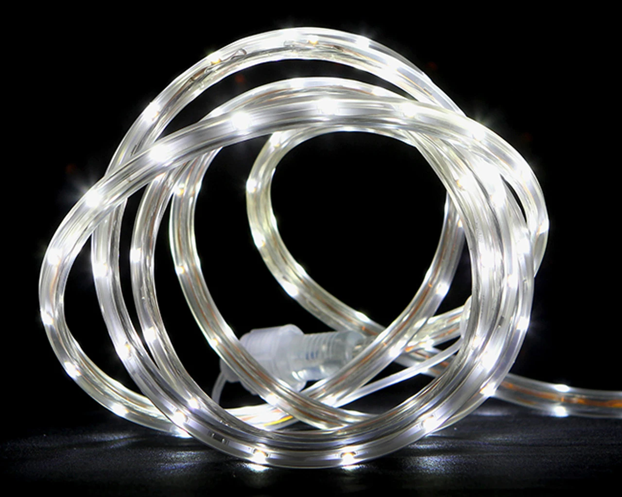 30' White LED Outdoor Christmas Linear Tape Lights 3 30' White LED Outdoor Christmas Linear Tape Lights