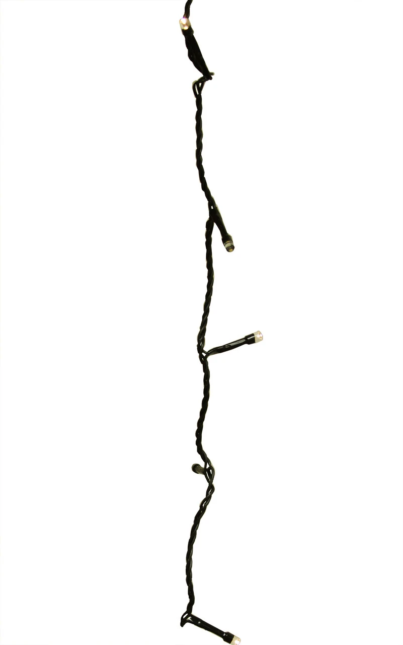 368 Warm White LED Battery Operated 8-Function Christmas Lights - 90 Ft Black Wire 3 368 Warm White LED Battery Operated 8-Function Christmas Lights - 90 Ft Black Wire