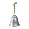 8.5" Silver And Beige Country Rustic Hanging Christmas Bell 2 8.5" Silver And Beige Country Rustic Hanging Christmas Bell -Christmas Decoration Store melrose 68848 63544.1667573376