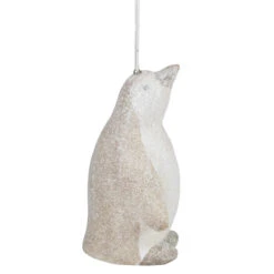 4" White Glitter Standing Penguin Christmas Hanging Ornament 8 4" White Glitter Standing Penguin Christmas Hanging Ornament -Christmas Decoration Store meravic r7082 3 50469.1667490749