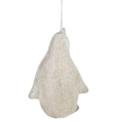 4" White Glitter Standing Penguin Christmas Hanging Ornament 9 4" White Glitter Standing Penguin Christmas Hanging Ornament -Christmas Decoration Store meravic r7082 4 58333.1667490749