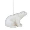 5" White Glitter Sitting Polar Bear Christmas Hanging Ornament 2 5" White Glitter Sitting Polar Bear Christmas Hanging Ornament -Christmas Decoration Store meravic r7084 1 80468.1667578536