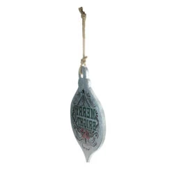 20" Silver And Green 'Merry Bright' Onion Christmas Wall Hanging Ornament 7 20" Silver And Green 'Merry Bright' Onion Christmas Wall Hanging Ornament -Christmas Decoration Store midwest 139978 1201 77003.1667530527
