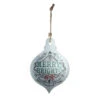 20" Silver And Green 'Merry Bright' Onion Christmas Wall Hanging Ornament 2 20" Silver And Green 'Merry Bright' Onion Christmas Wall Hanging Ornament -Christmas Decoration Store midwest 139978 30457.1667530527