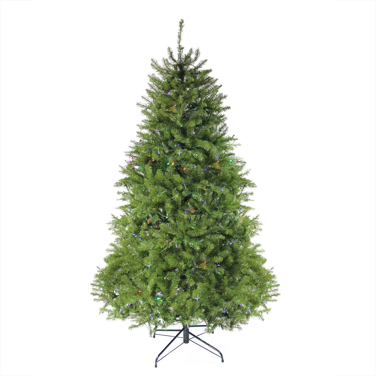 12' Pre-lit Full Northern Pine Artificial Christmas Tree, Multi-Color LED Lights 4 12' Pre-lit Full Northern Pine Artificial Christmas Tree, Multi-Color LED Lights - Image 2