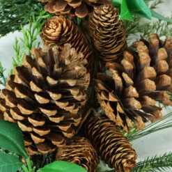 Green Foilage With Mixed Pinecones Artificial Christmas Wreath - 24-Inch, Unlit 5 Green Foilage With Mixed Pinecones Artificial Christmas Wreath - 24-Inch, Unlit -Christmas Decoration Store mu34brica3ouvmmscbhaxlefqlwbw0jn 49538.1667533854