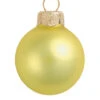 6ct Soft Yellow Glass Matte Finish Christmas Ball Ornaments 4" (100mm) -Christmas Decoration Store nchqkbiyfgjzerv60tdrkb1284jsemxz 48659.1667685183