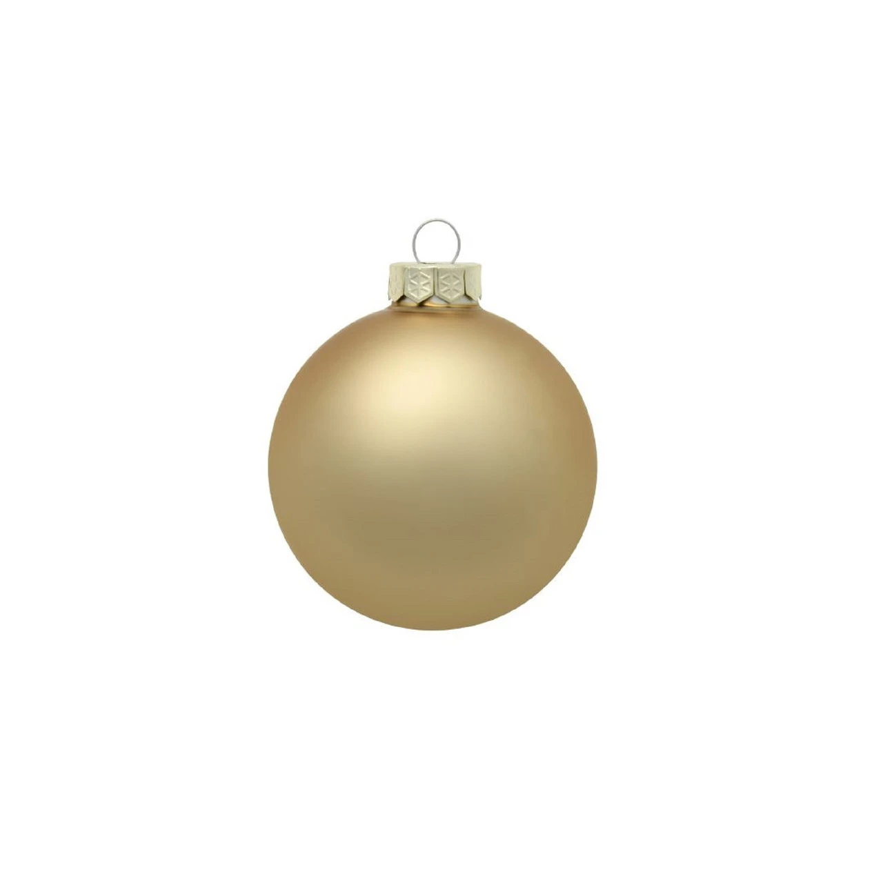 40ct Gold Matte Glass Ball Christmas Ornaments 1.25" (30mm) 3 40ct Gold Matte Glass Ball Christmas Ornaments 1.25" (30mm)