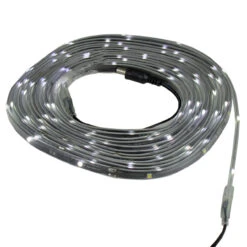 18' Pure White LED Outdoor Christmas Linear Tape Lighting - Black Finish 6 18' Pure White LED Outdoor Christmas Linear Tape Lighting - Black Finish -Christmas Decoration Store nn20led20pl fcbbl 20l 18ft 24v wc2a0 65920.1667664522
