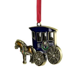 3.25" U.S. Mail Parcel Horse And Buggy Christmas Ornament With European Crystals 8 3.25" U.S. Mail Parcel Horse And Buggy Christmas Ornament With European Crystals -Christmas Decoration Store northlight hd92870 4 40567.1688037919
