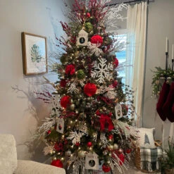 5.5" Red Yarn Ball Hanging Christmas Ornament -Christmas Decoration Store northlight20q526351 cxpic 95840.1671658518