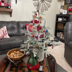 18ct Red And Green Beaded Garland With Christmas Ornaments 30" 15 18ct Red And Green Beaded Garland With Christmas Ornaments 30" -Christmas Decoration Store northlight20wy04152 cxpic 85795.1669227076