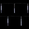 Set Of 10 White Transparent Dripping Icicle Snowfall Christmas Light Tubes - 14.25 Ft Clear Wire 1 Set Of 10 White Transparent Dripping Icicle Snowfall Christmas Light Tubes - 14.25 Ft Clear Wire -Christmas Decoration Store northlight a30943 20634.1667681676