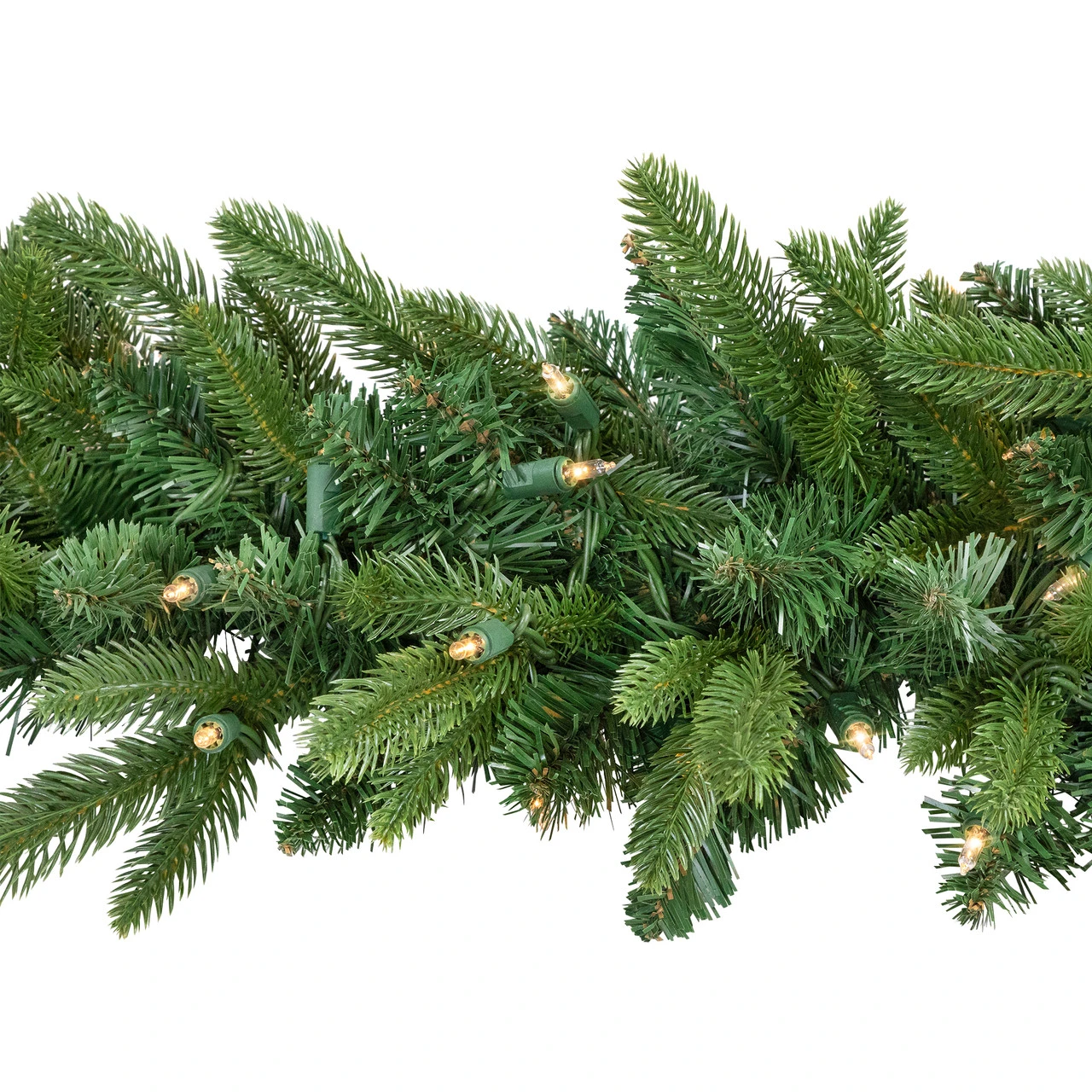 9' X 12" Pre-Lit Washington Frasier Fir Artificial Christmas Garland - Clear Lights 6 9' X 12" Pre-Lit Washington Frasier Fir Artificial Christmas Garland - Clear Lights - Image 4