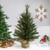 18" Warsaw Twig Artificial Christmas Tree In Burlap Base - Unlit -Christmas Decoration Store northlight b03906 1 58786.1669400657