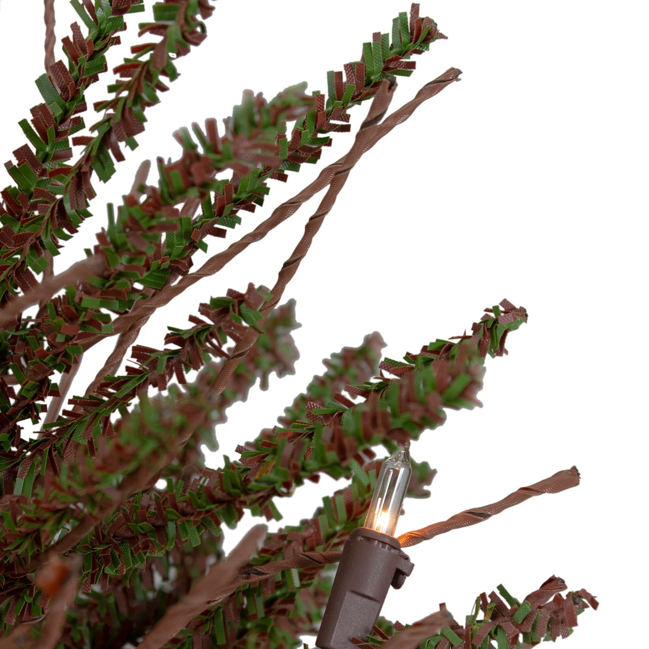 2.5' Pre-Lit Warsaw Two-Tone Twig Artificial Christmas Tree - Clear Lights 7 2.5' Pre-Lit Warsaw Two-Tone Twig Artificial Christmas Tree - Clear Lights - Image 5